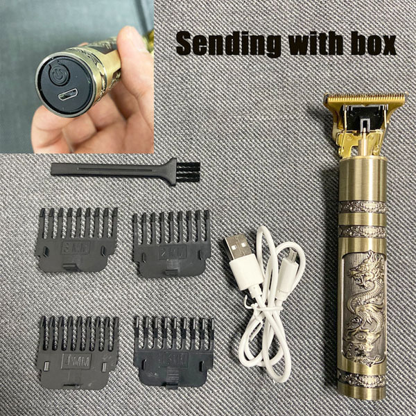 USB Rechargable T9 Hair Cutting Machine Hair Trimmer